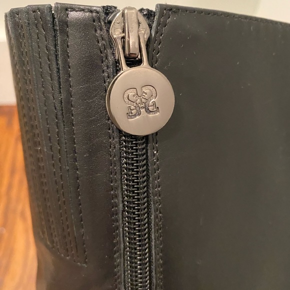 Staccato brand leather knee high boots - Picture 6 of 9